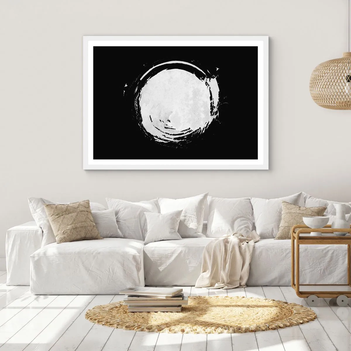 Affisch i vit ram - Den goda vägen ut - 91x61 cm