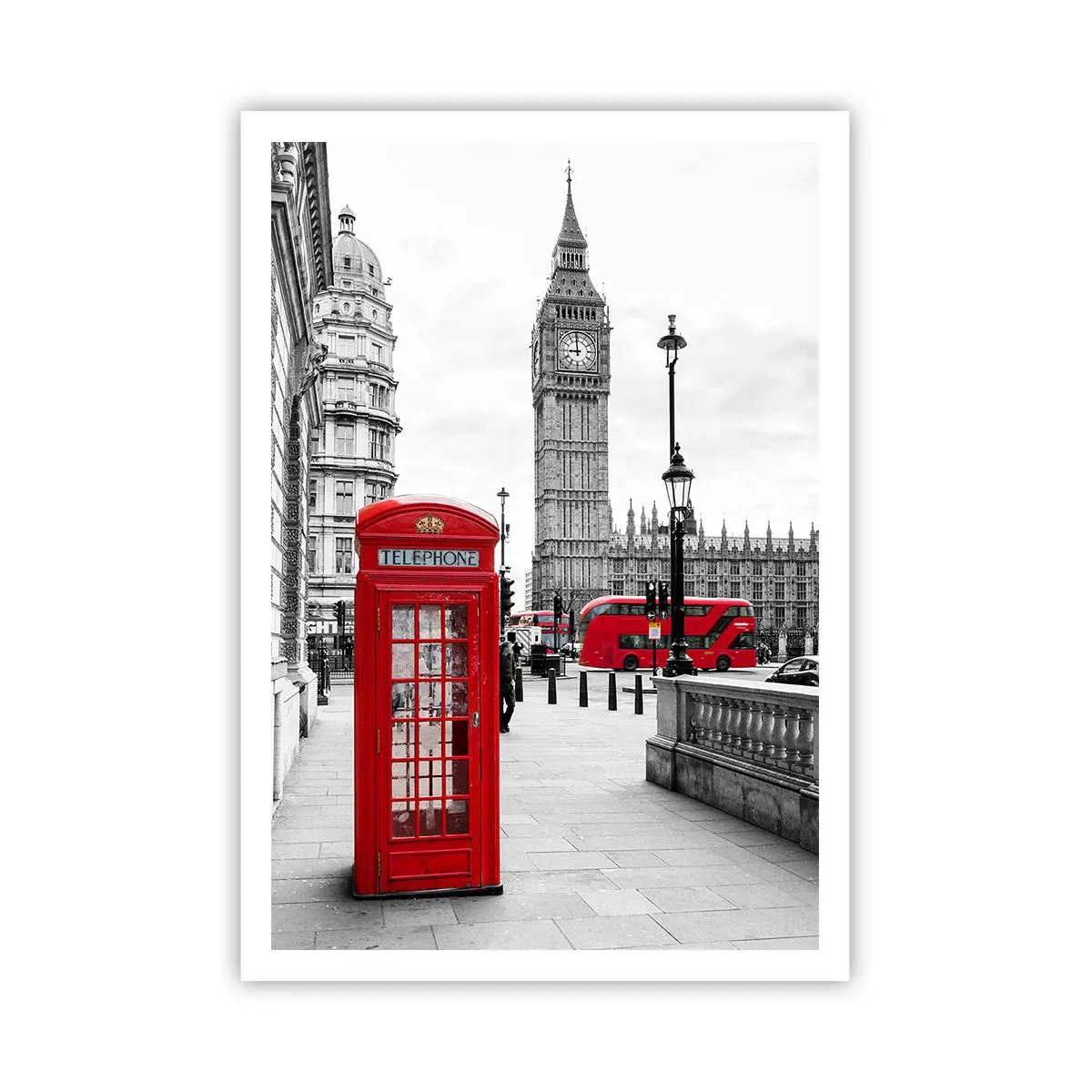 Affisch - London utan tvekan - 70x100 cm