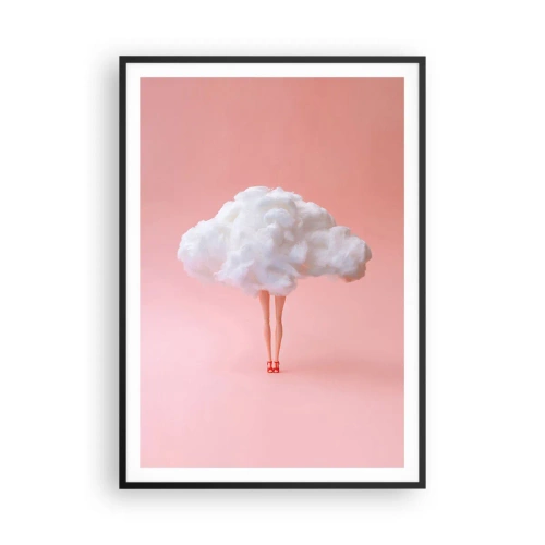 Affisch i svart ram - Söt utfästelse - 70x100 cm