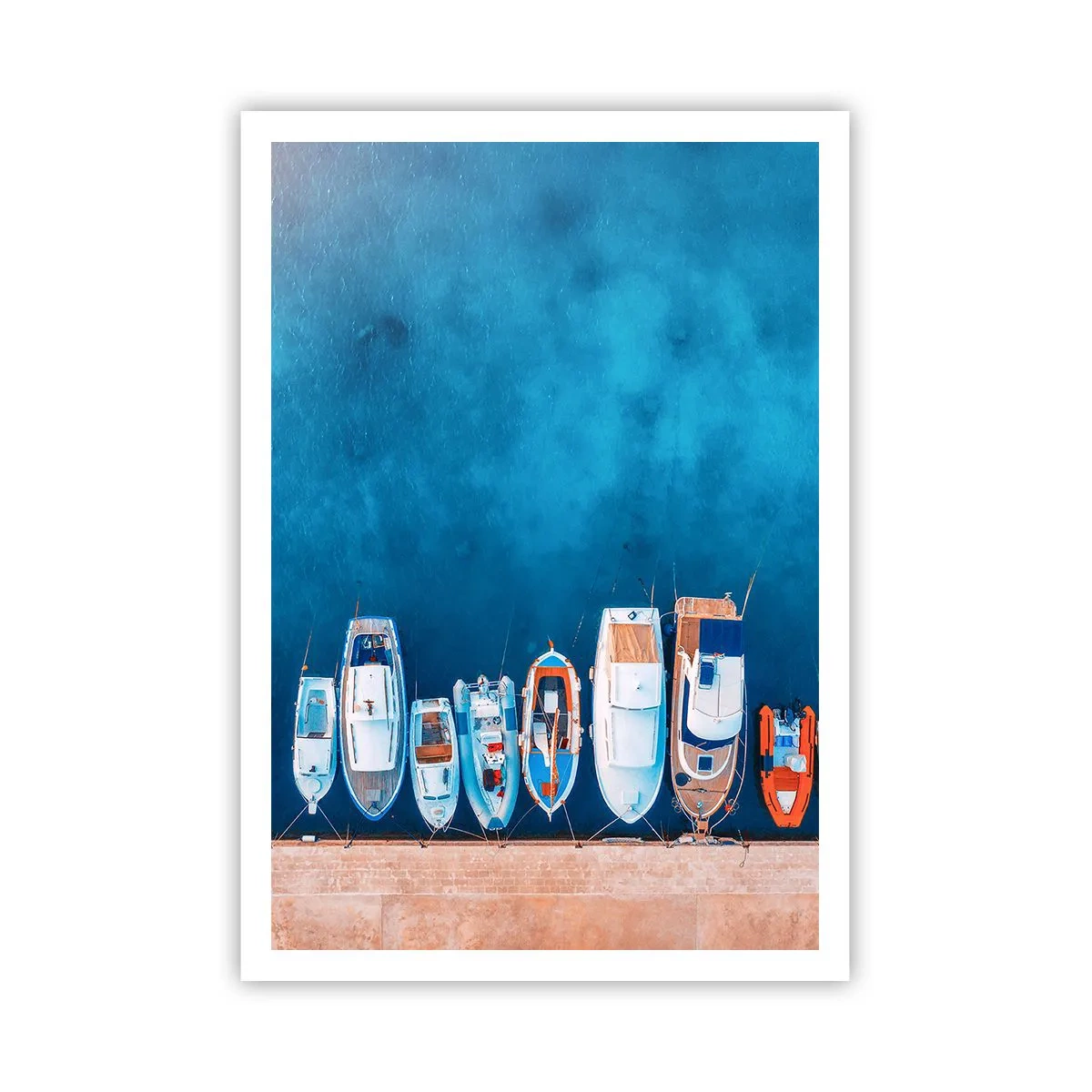 Affisch - I en rad - 70x100 cm