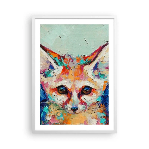 Affisch i vit ram - Är ni redo för mig? - 50x70 cm