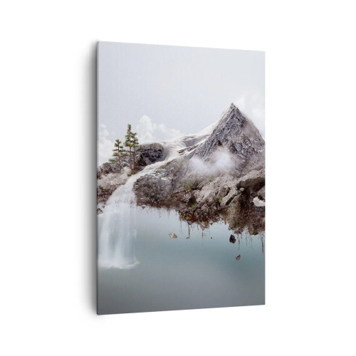 Canvastavla - Bild på duk - Med surrealistens öga - 70x100 cm