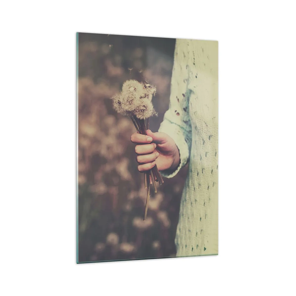 Glastavla - Bild på glas - Behåll dem - 70x100 cm