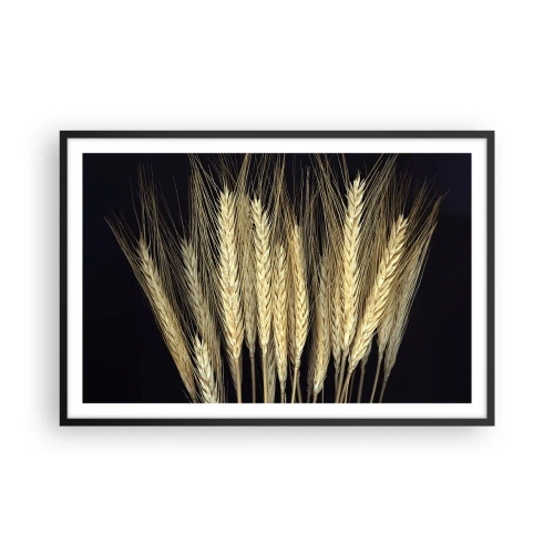 Affisch i svart ram - Rustik magi - 91x61 cm