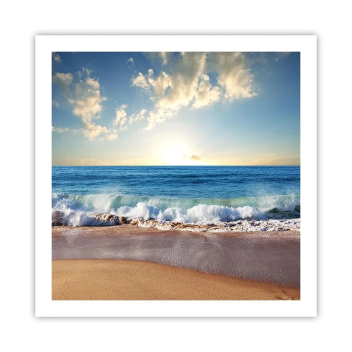 Affisch - Rörlighet och orörlighet samtidigt - 60x60 cm