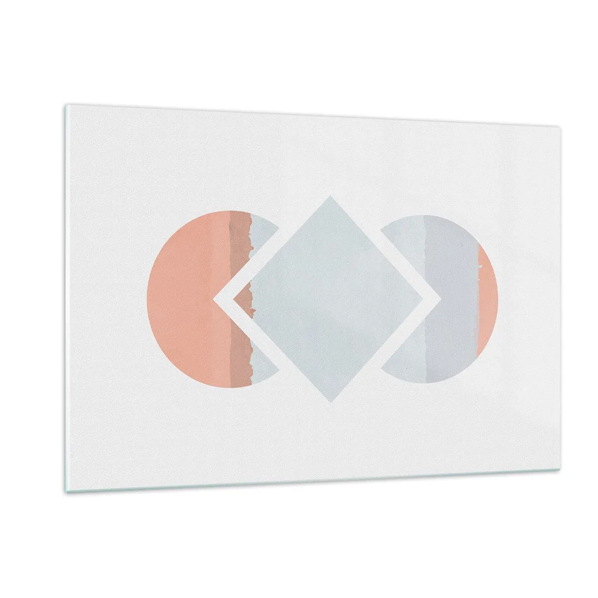 Glastavla - Bild på glas - Situationen är klar - 120x80 cm