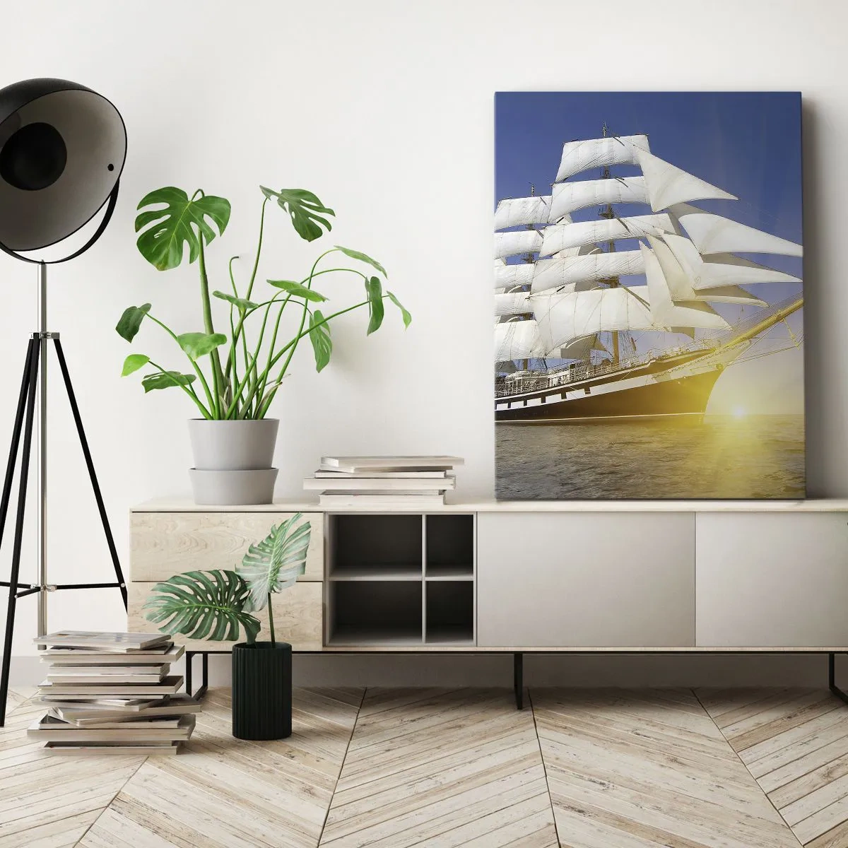 Canvastavla - Bild på duk - Deras tid blir aldrig förbi - 50x70 cm