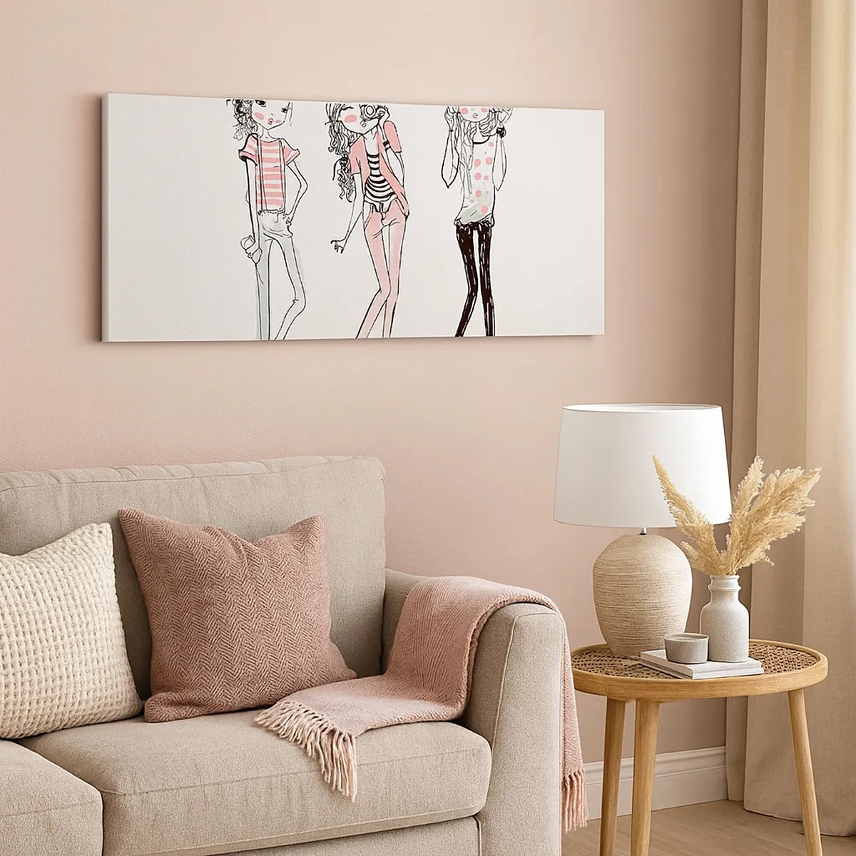 Canvastavla - Bild på duk - Det blir kul - 30x30 cm