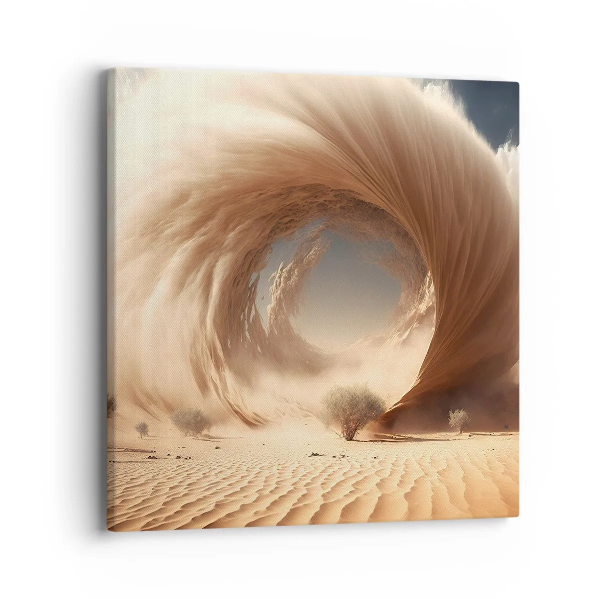 Canvastavla - Bild på duk - Öppen portal - 40x40 cm