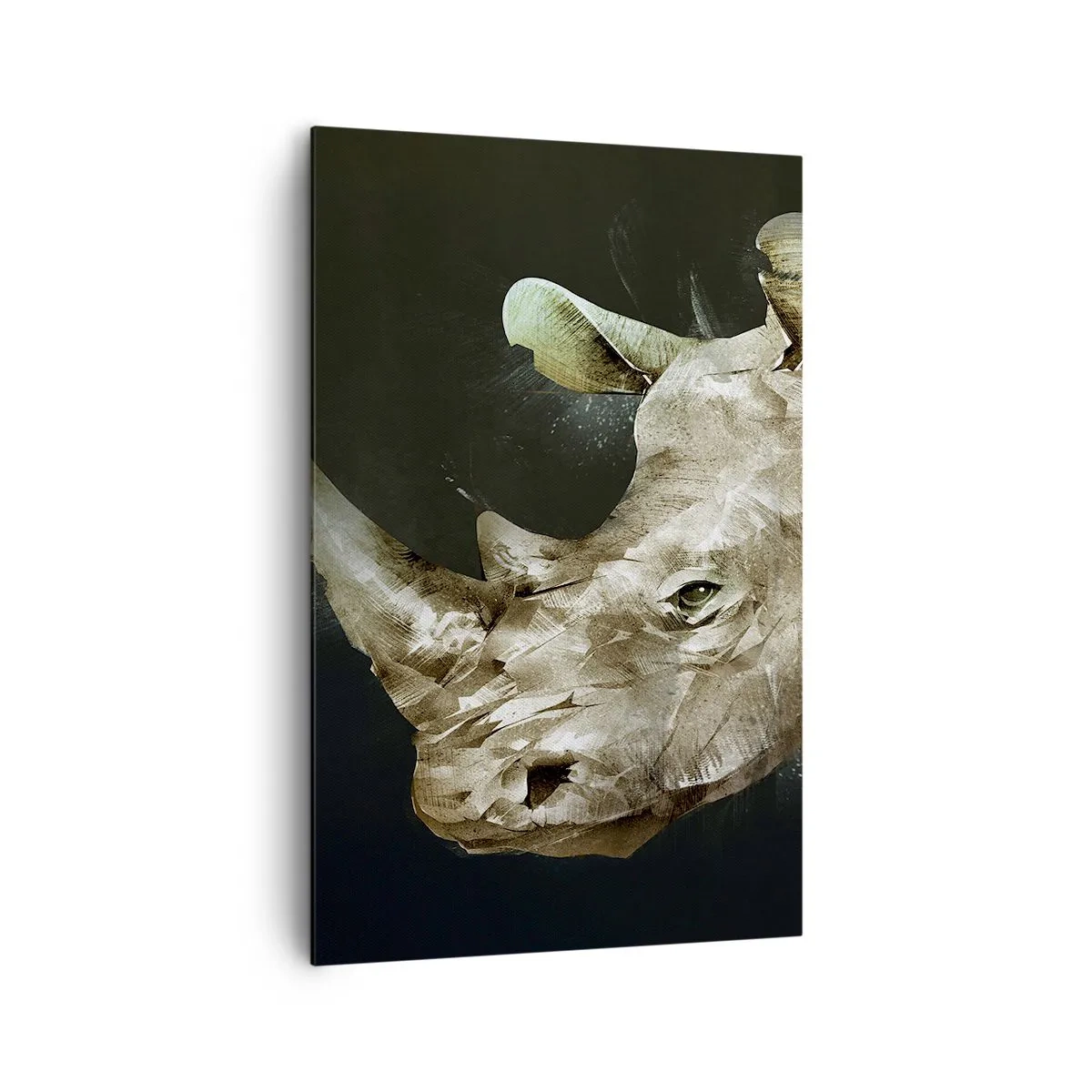 Canvastavla - Bild på duk - Riktigt manlig kraft - 80x120 cm