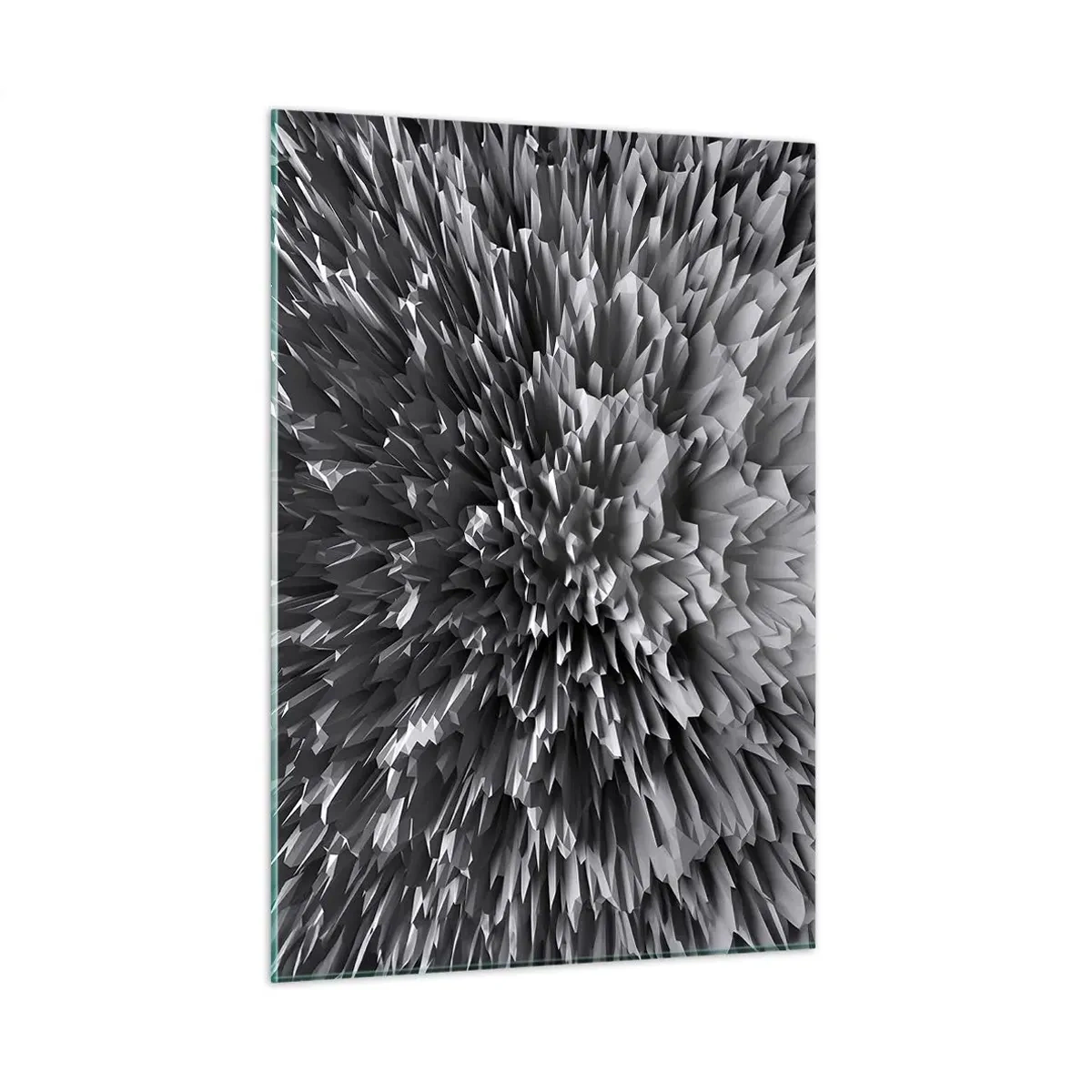 Glastavla - Bild på glas - Det kan inte bli vassare än så här - 50x70 cm