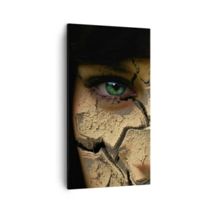 Canvastavla - Bild på duk - Beundran och skräck samtidigt - 45x80 cm