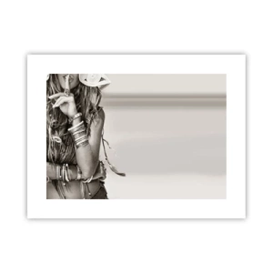 Affisch - Som flickorna brukar - 40x30 cm