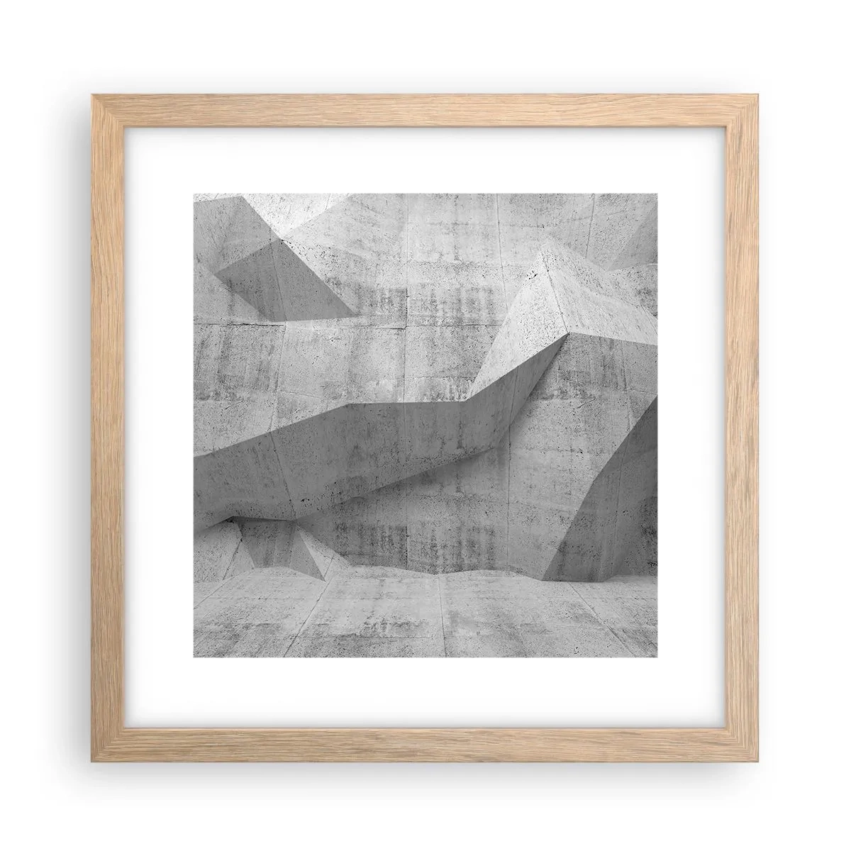 Affisch i ram av ljusek - En riktig utmaning - 30x30 cm