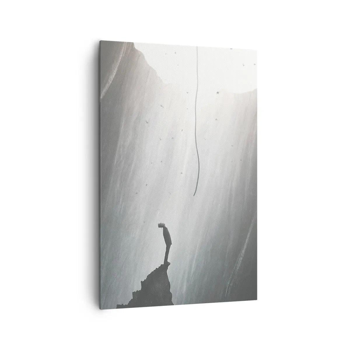 Canvastavla - Bild på duk - Det finns alltid en väg ut - 80x120 cm