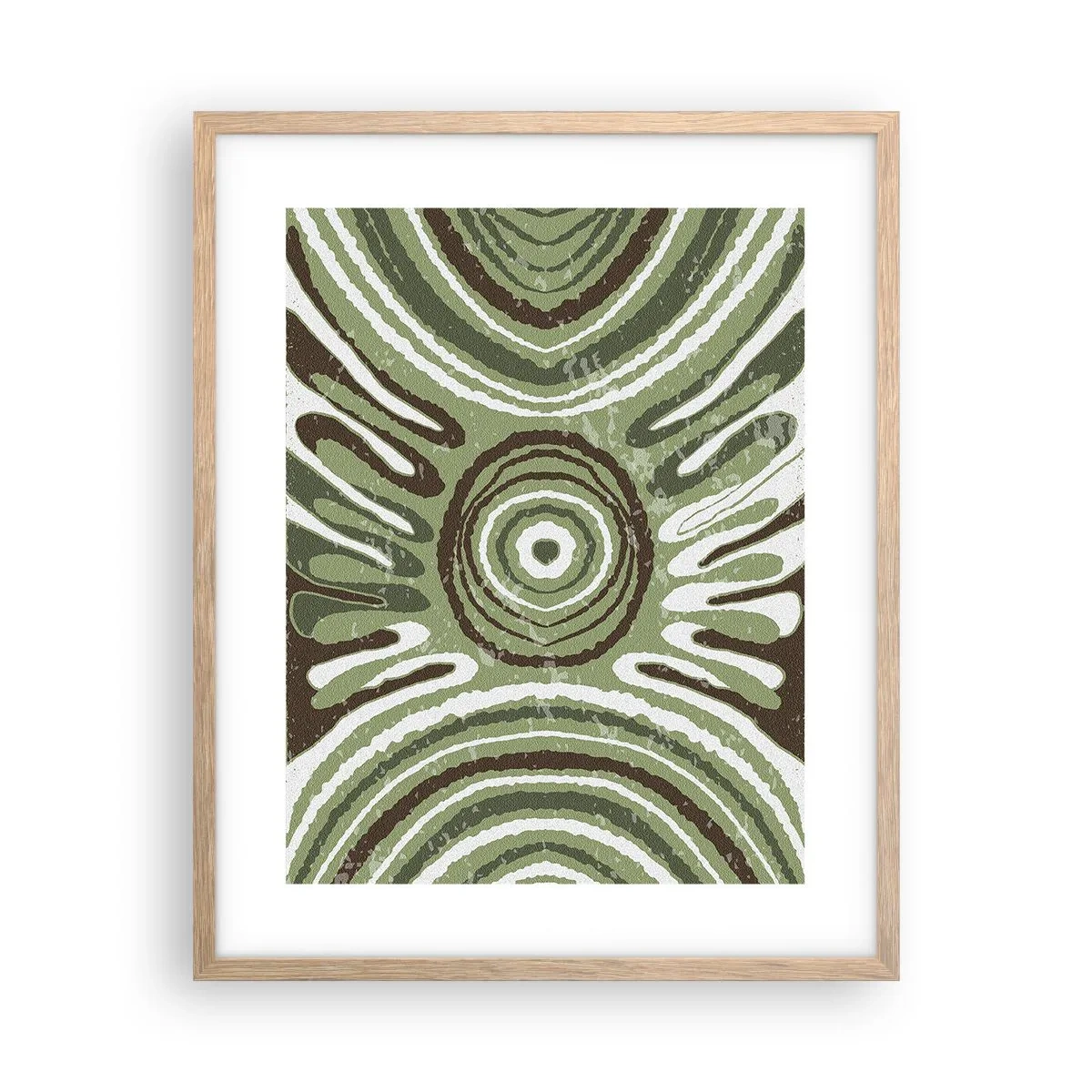 Affisch i ram av ljusek - Explosion av känslor - 40x50 cm