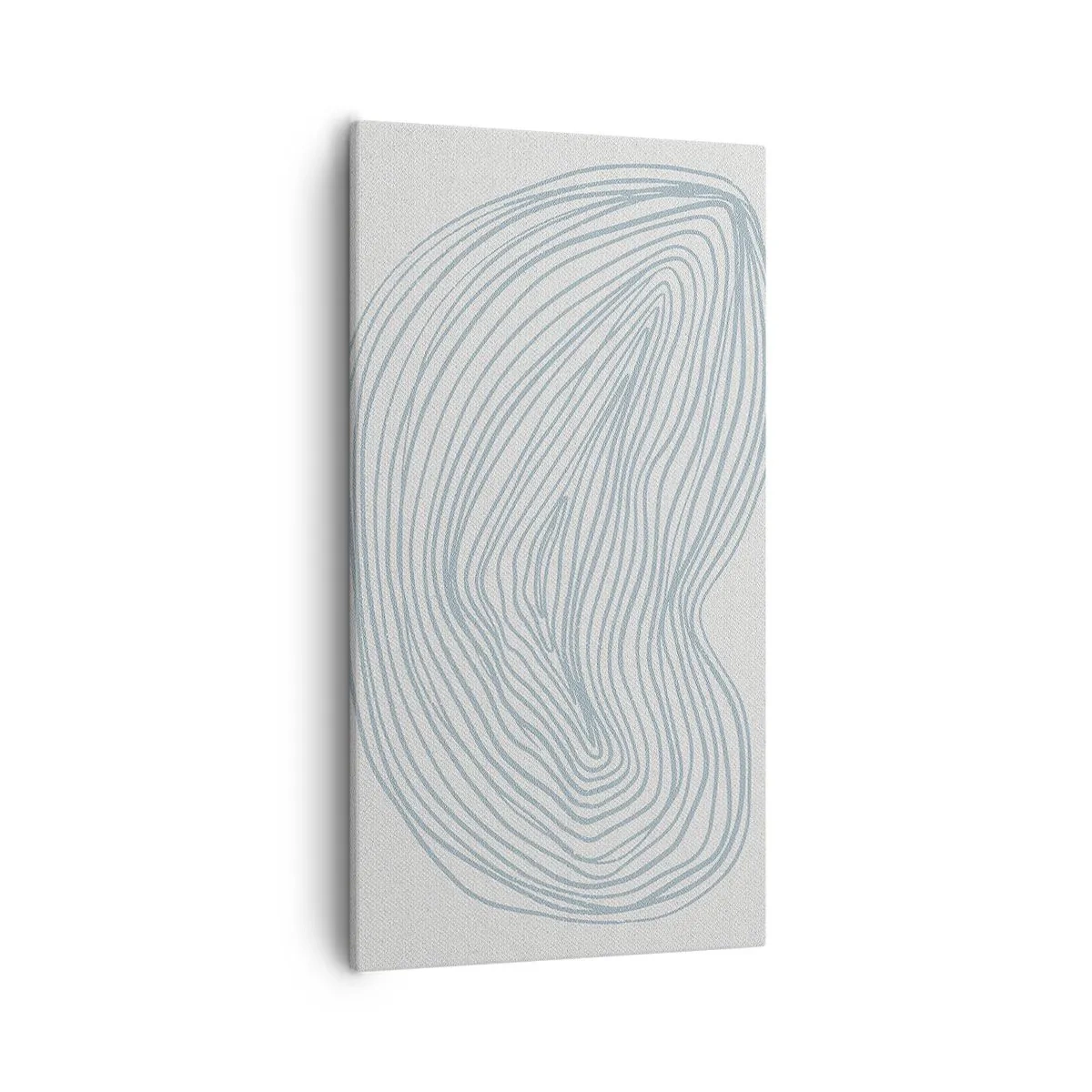 Canvastavla - Bild på duk - Droppens leende - 55x100 cm