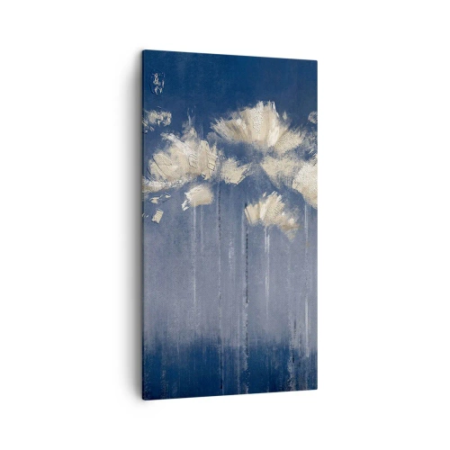 Canvastavla - Bild på duk - Som kronblad i vinden - 45x80 cm