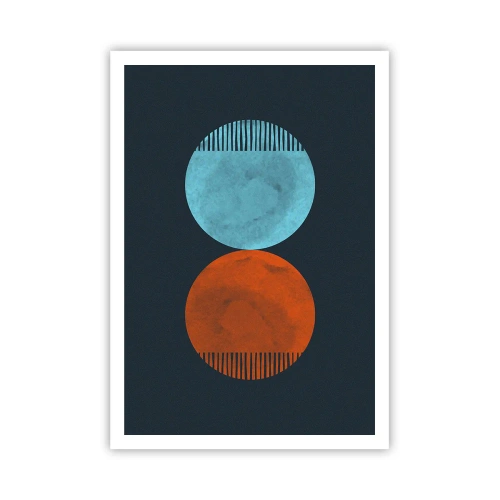 Affisch - Endast geometri? - 70x100 cm