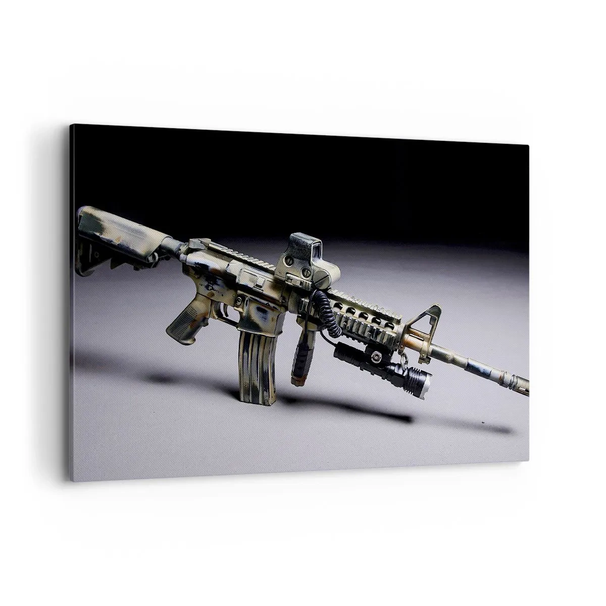 Canvastavla - Bild på duk - Alltid farlig - 100x70 cm