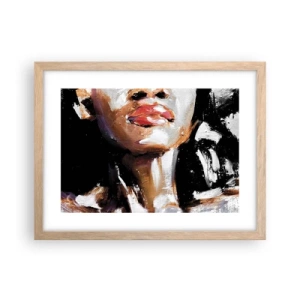 Affisch i ram av ljusek - Stolthet utan fördomar - 40x30 cm