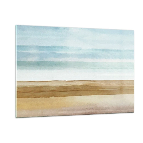 Glastavla - Bild på glas - Svalkande - 120x80 cm