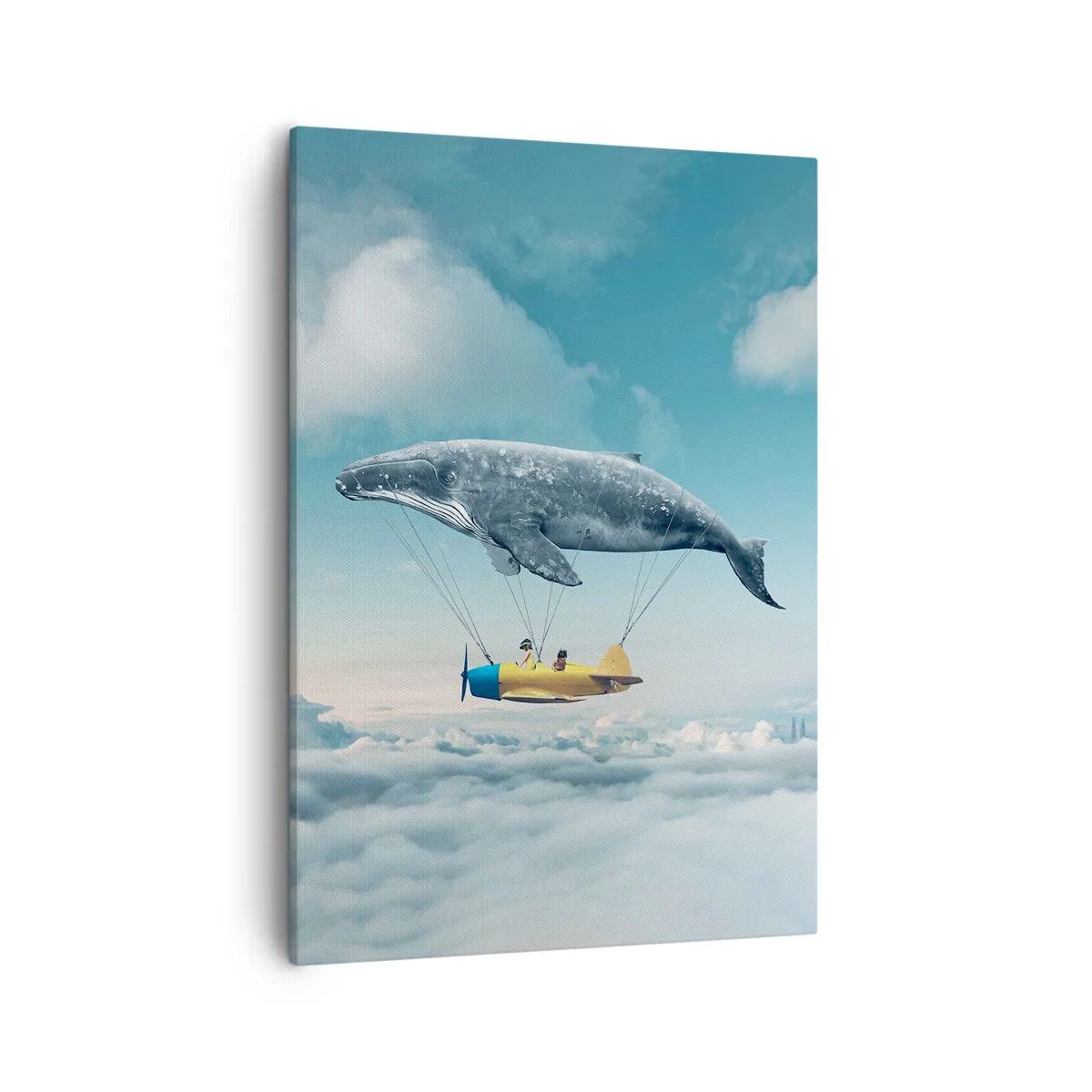 Canvastavla - Bild på duk - Varför inte? - 50x70 cm