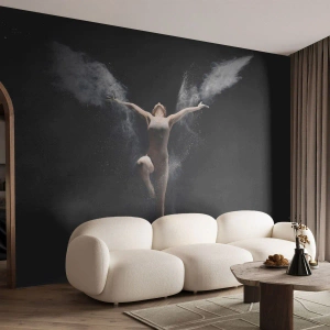 Fototapet Premium Sand - Alverna finns - Abstraktion, Dansare, Gymnast - 100x70 cm