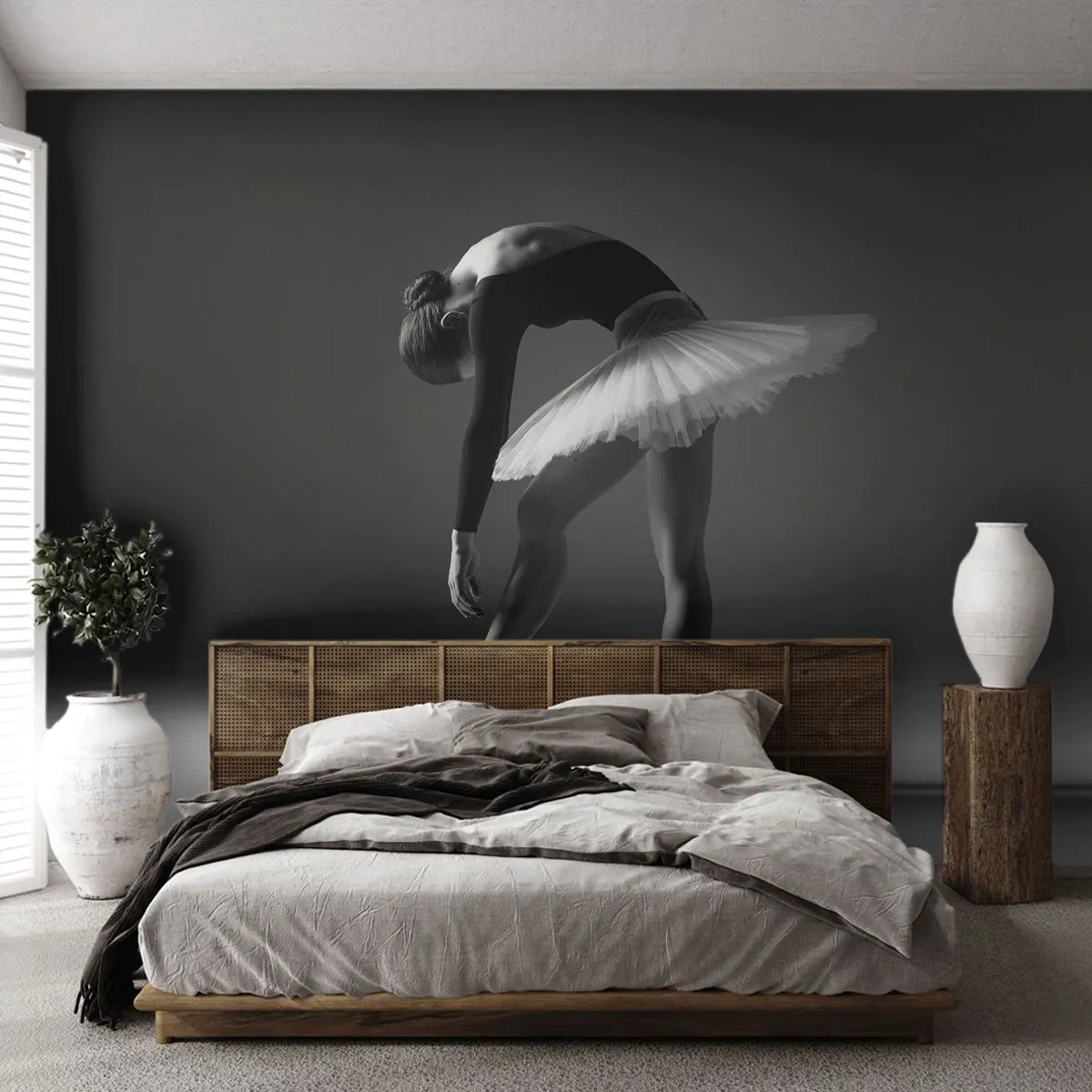 Fototapet Standard Eco - Bella ballerina - Ballerina, Balett, Dansa - 500x350 cm