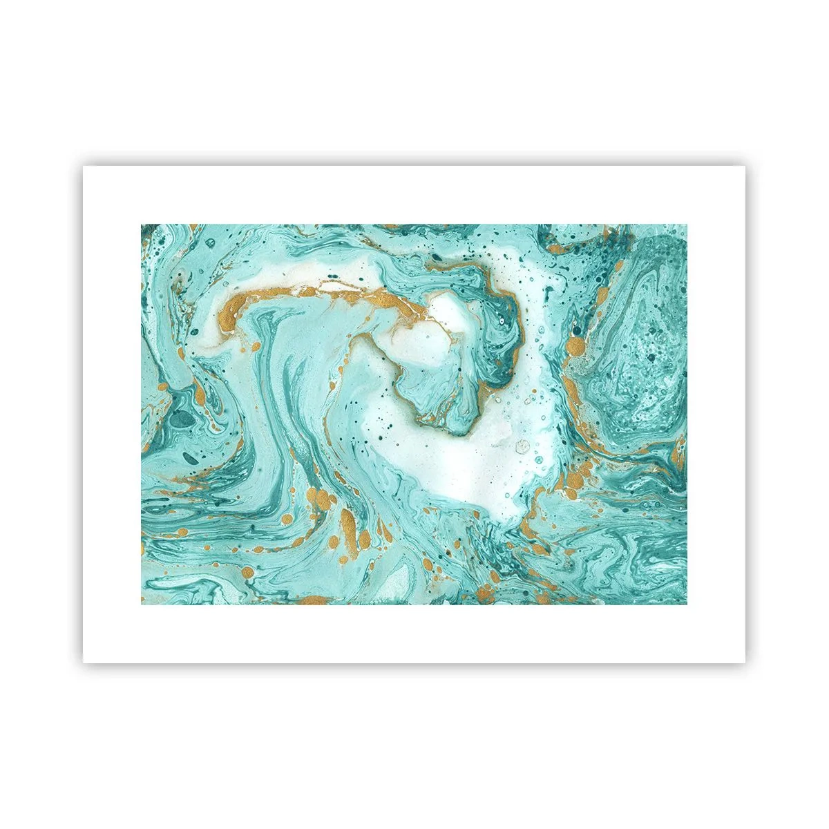 Affisch - Under stora vågen från Edo-tiden - 40x30 cm