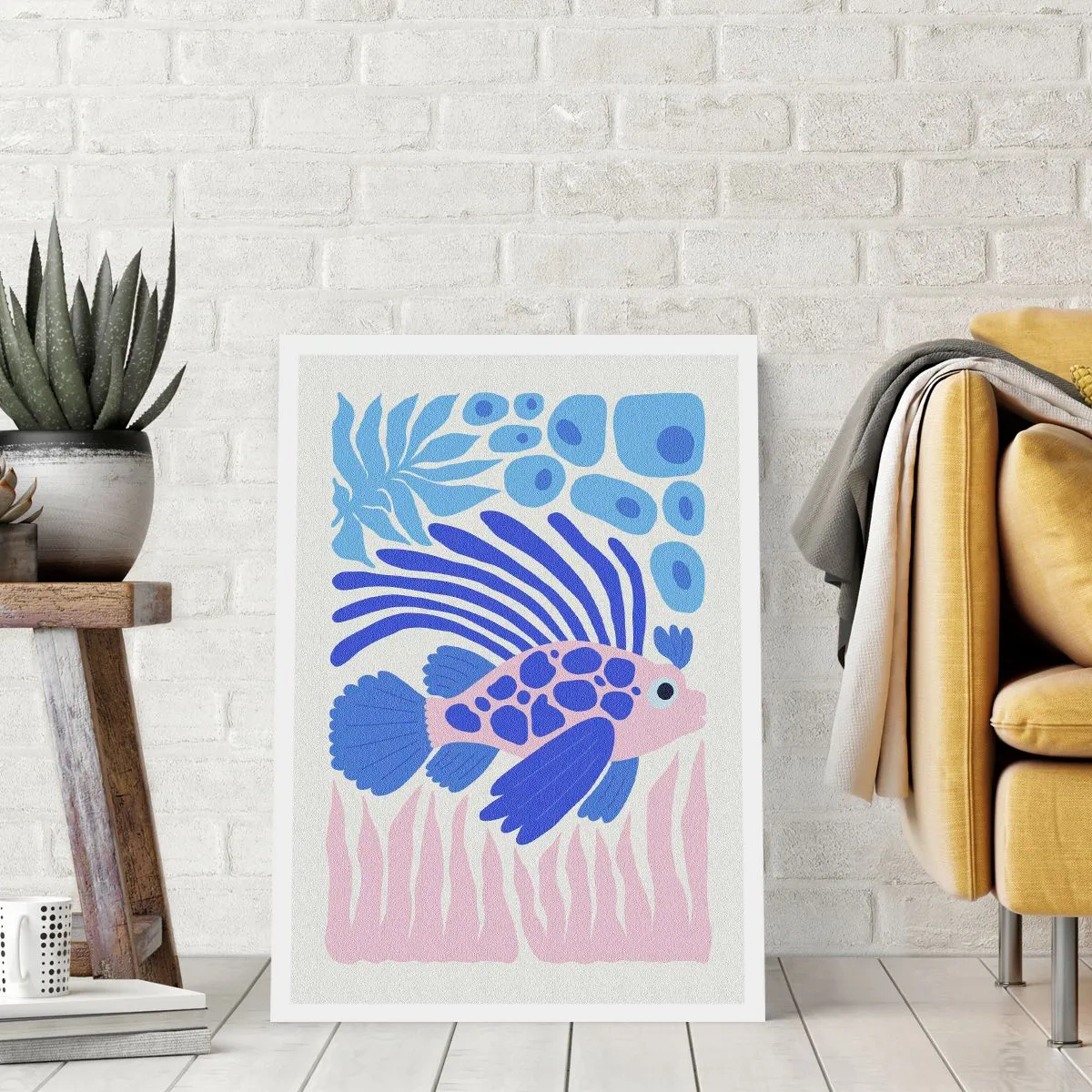 Affisch - I sitt rätta miljö - 40x50 cm