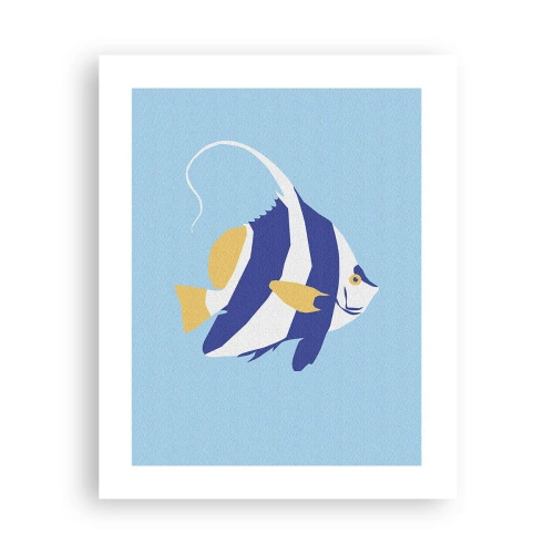Affisch - Miss av tropiska vatten - 40x50 cm
