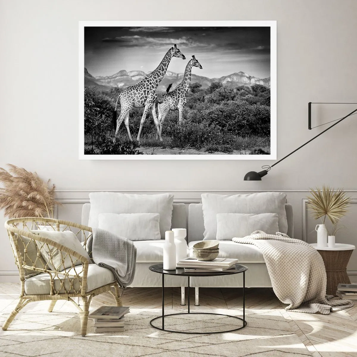 Affisch - Högre klasser i Afrika - 70x50 cm