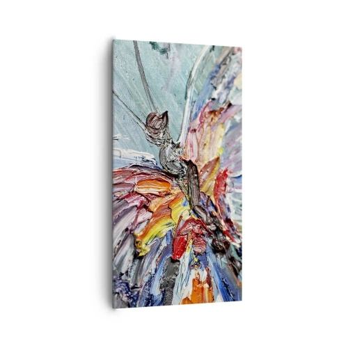 Canvastavla - Bild på duk - Målad av naturen - 65x120 cm