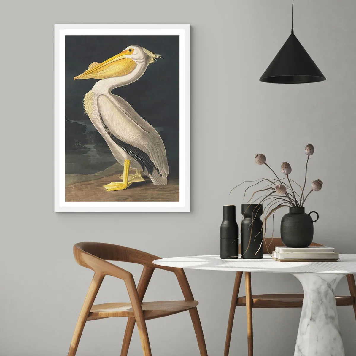 Affisch i vit ram - Full av stolthet - 70x100 cm