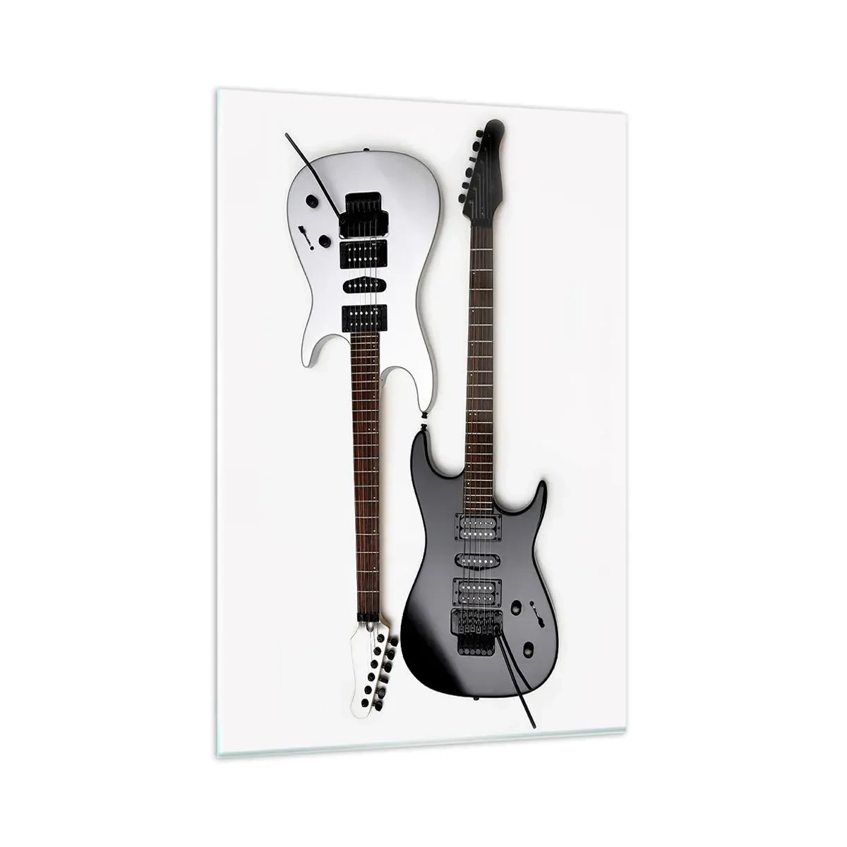 Glastavla - Bild på glas - Formens harmoni - 80x120 cm