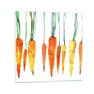 Glastavla - Bild på glas - Skönhet av det vanliga - 50x50 cm