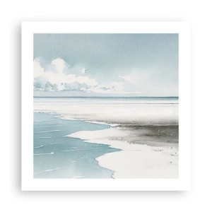Affisch - Milt tidvatten - 50x50 cm