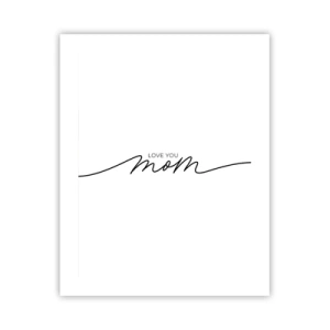 Affisch - Jag är mycket rörd - 40x50 cm