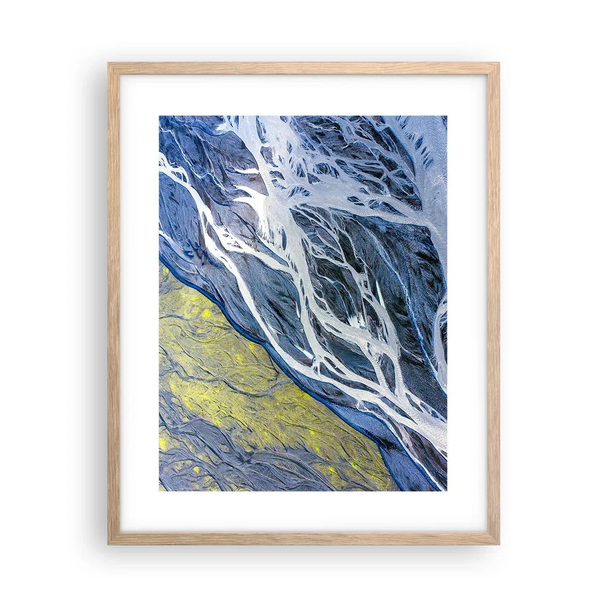 Affisch i ram av ljusek - Naturens grottmålningar - 40x50 cm