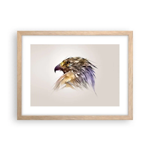 Affisch i ram av ljusek - En kämpes porträtt - 40x30 cm