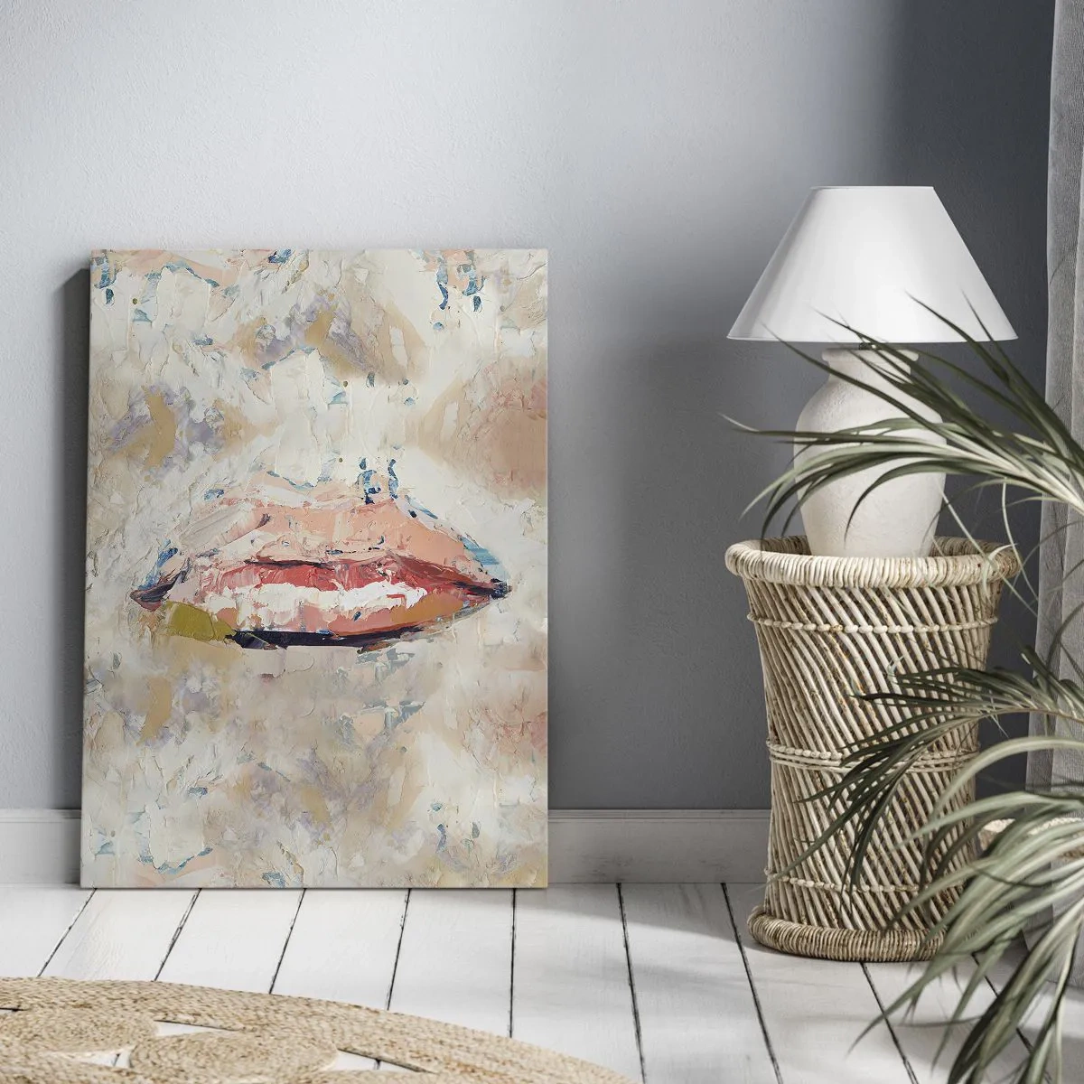 Canvastavla - Bild på duk - Väcker sinnen - 65x120 cm