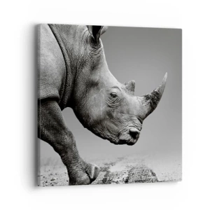 Canvastavla - Bild på duk - Ostoppbar kraft - 40x40 cm