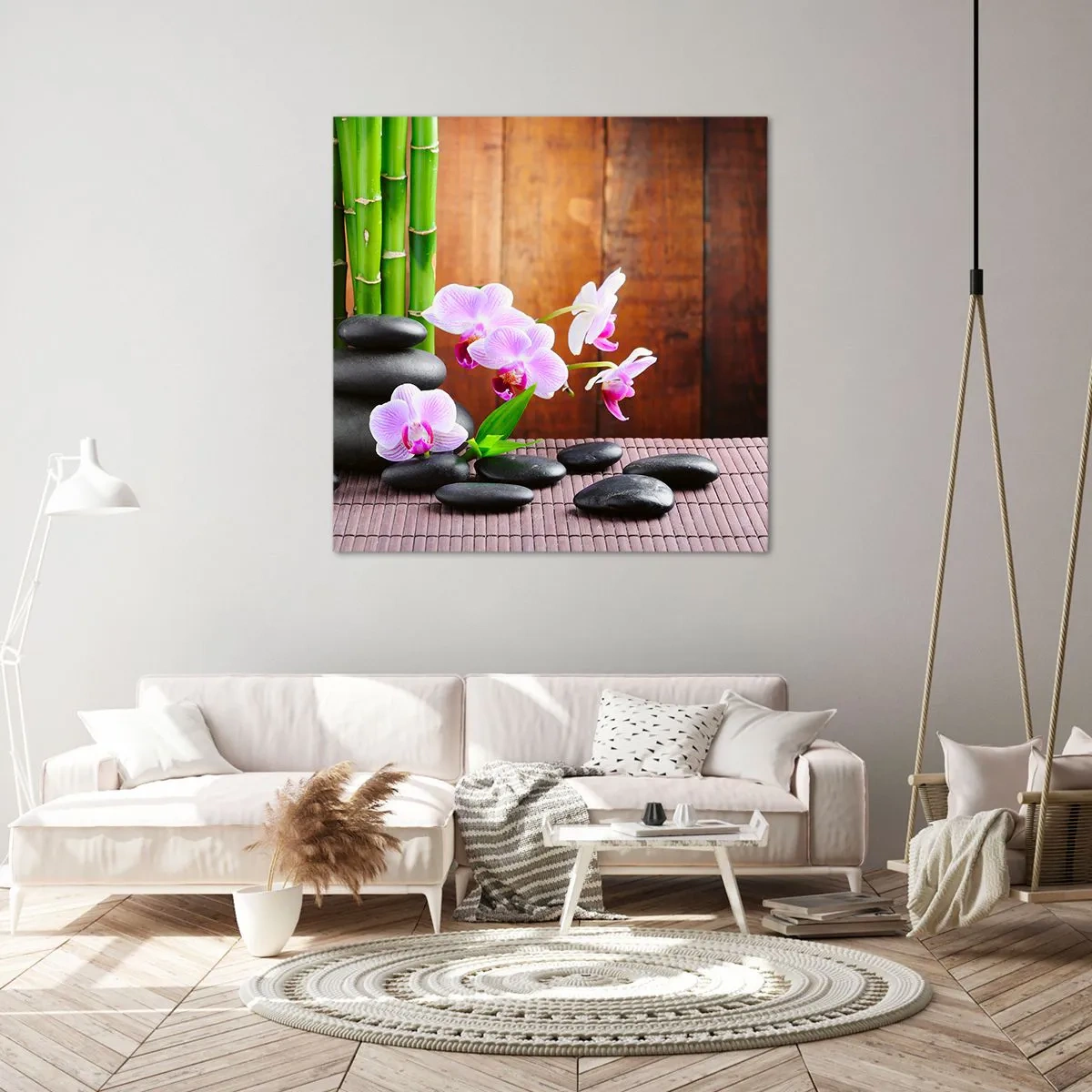 Canvastavla - Bild på duk - Lär känna orientens behag - 50x50 cm