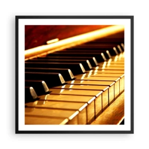 Affisch i svart ram - Obegränsade möjligheter - 60x60 cm