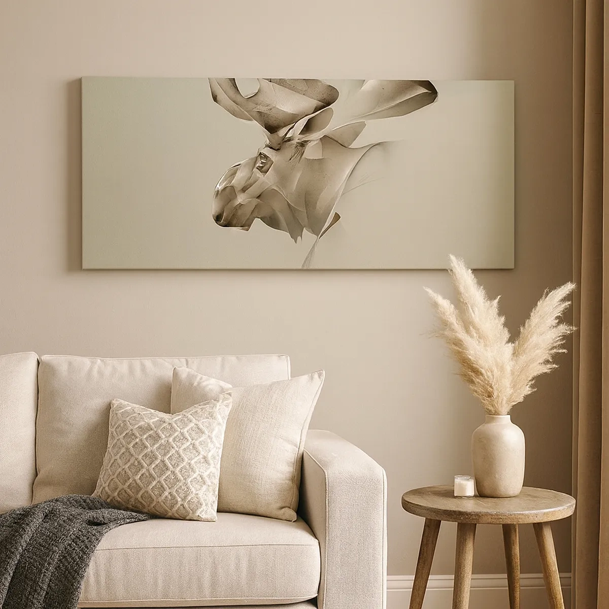 Canvastavla - Bild på duk - Lugnets kraft - 30x30 cm