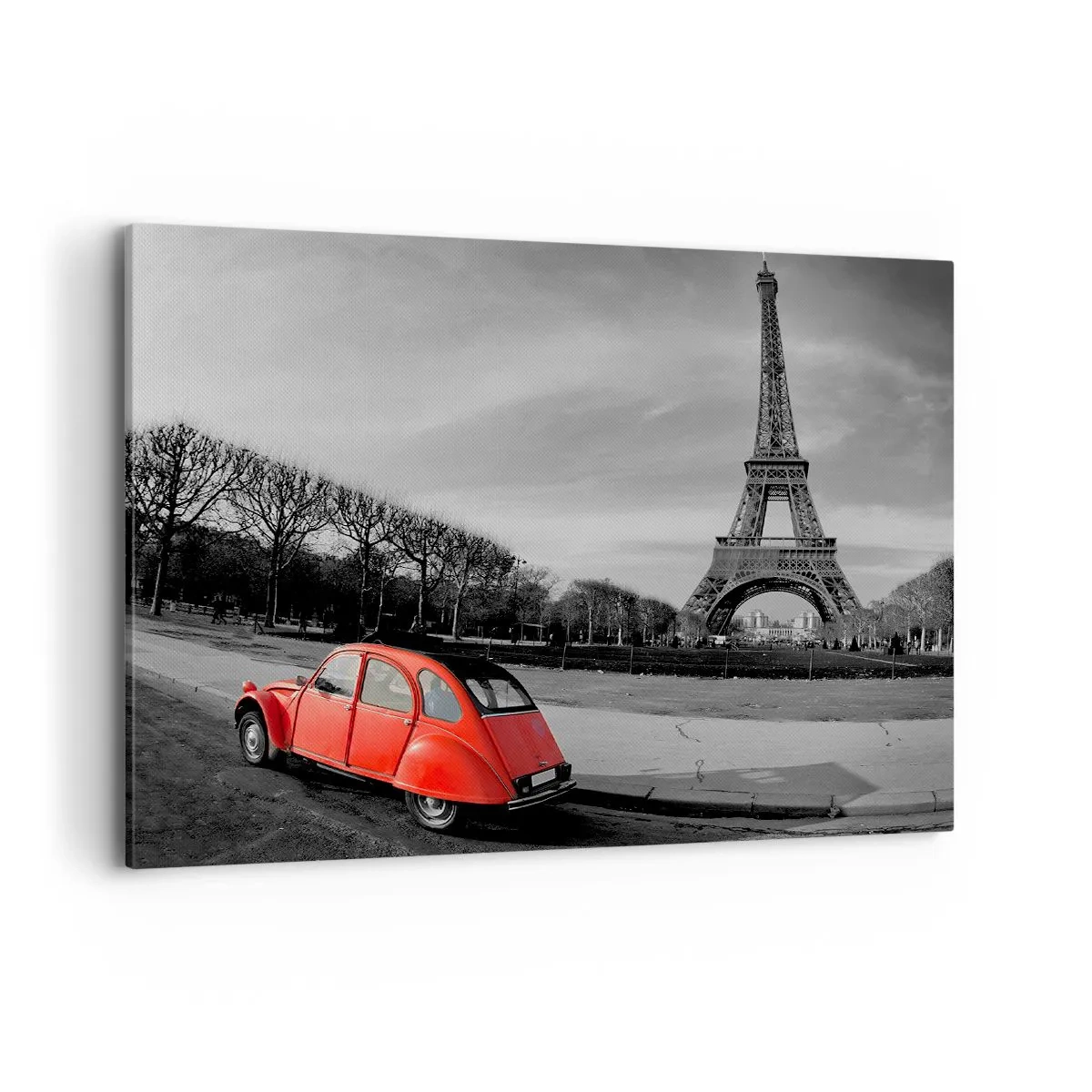 Canvastavla - Bild på duk - Mera parisianskt än själva Paris - 100x70 cm