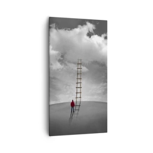 Canvastavla - Bild på duk - Allt är möjligt - 55x100 cm