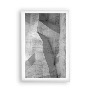 Affisch i vit ram - En riktig utmaning - 61x91 cm