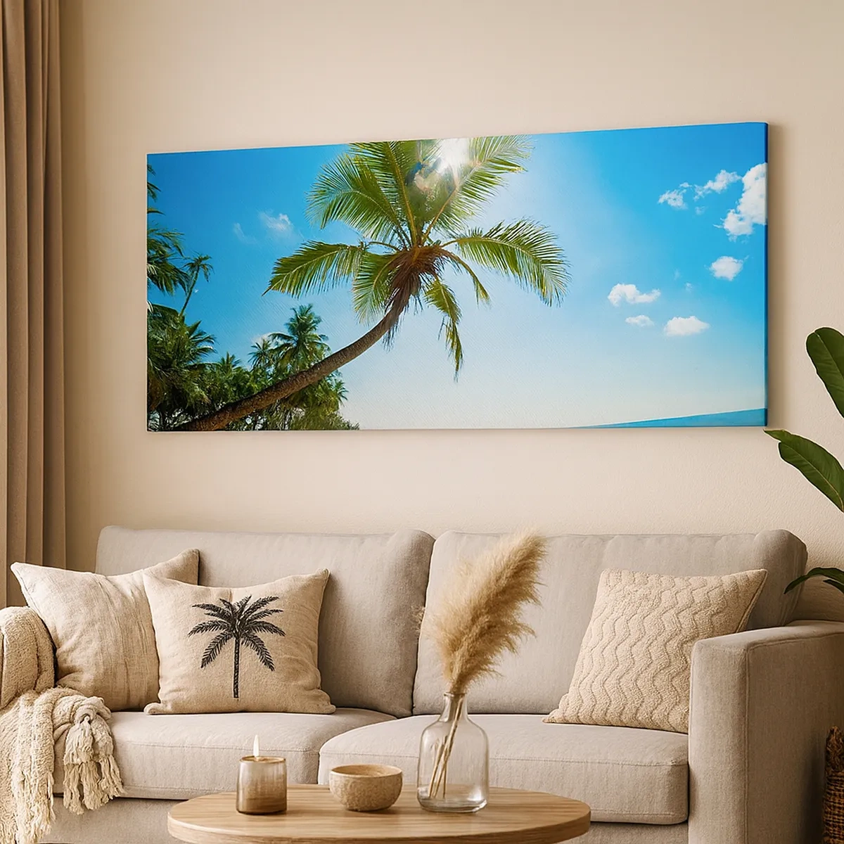 Canvastavla - Bild på duk - Visa inte för någon - 30x30 cm